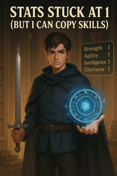 My stats are Stuck at 1 (But I can copy skills) Progression LitRPG